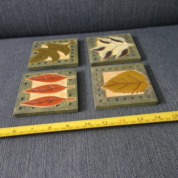 Coasters with Leaf Designs - Picture 4 of 7